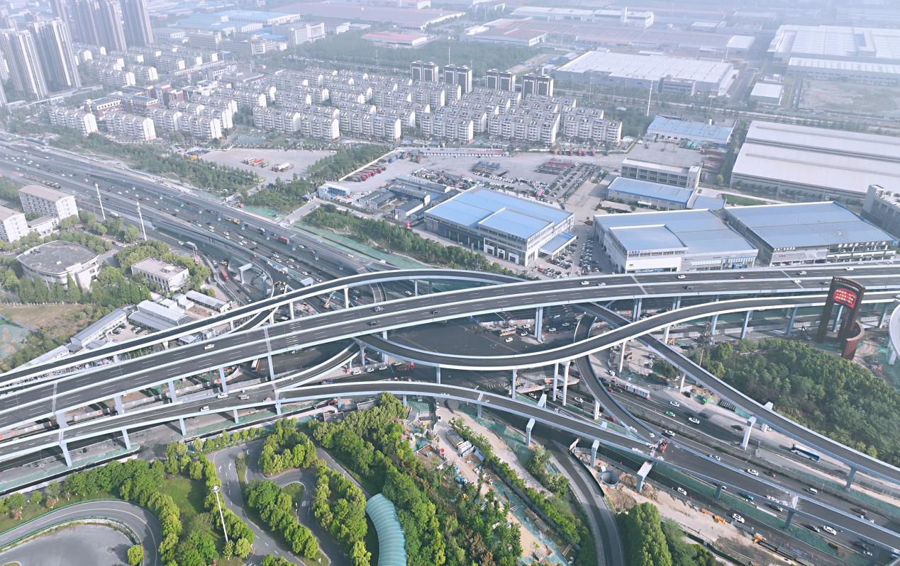 安徽路橋宿松路項目。安徽建工集團供圖