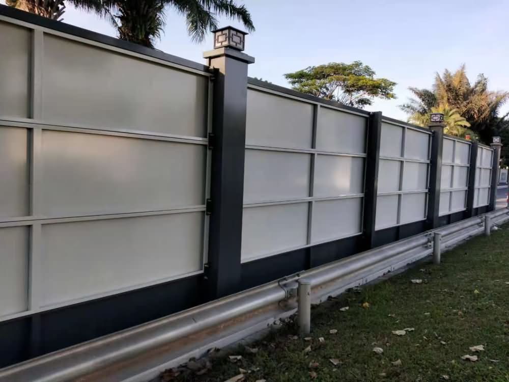 A類烤漆鋼圍擋-半龍骨款客戶項目