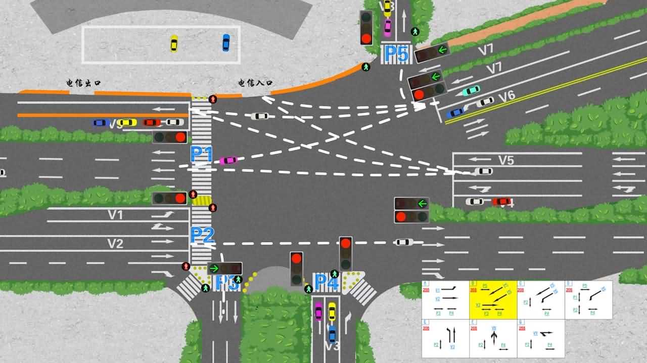 清溪交通改造動(dòng)畫